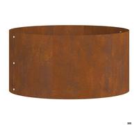 RUIG - NEUF JARDINIERE - BAC A FLEUR Pot en acier corten Acier corten Moyen Incrustations décoratives CL58796