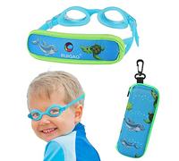RUIGAO Lunettes de natation pour enfant de 3 à 5 ans, lunettes de natation pour tout-petits de 2/3/4/5/6 ans, anti-buée et protection UV