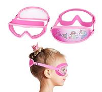 RUIGAO Lunettes de natation pour enfants de 3 à 12 ans - Anti-nœuds - Masque de natation pour enfant - Sangle élastique - Bande souple - Licorne et sirène