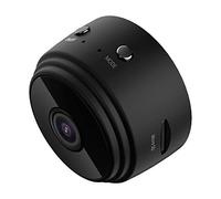 RuiGuio Mini Camera Espion WiFi IP Cachee sans Fil Full HD 1080P Enregistreur, Micro Nanny Cam de Surveillance avec Vision Nocturne Infrarouge et Detection de Mouvement, Interieur/Exterieur