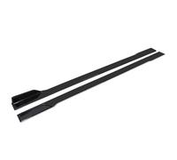 RUIHAHA Voiture Jupes Latérales pour Audi A5 Coupe 2door B8 2007-2016 Jupe Latérale Extensions Jupes Séparateurs de Bascule Garniture de Diffuseur de Extérieure Accessoire,A-Black-2m