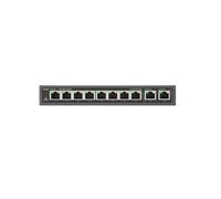 Ruijie Networks RG-ES110D-P : Switch Fast Ethernet 8 ports RJ45 (10/100) PoE+ 100W, 5.6 Gbit/s, montage en rack, sans ventilateur.
