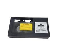 RuiJOTWAT Adaptateur de cassette, boîtier convertisseur vidéo VHS vers VHSC, non compatible avec les formats Mini DV et Hi8 de 8 mm.