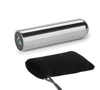 RuiJOTWAT Guitare hawaïenne en acier inoxydable avec coulisse solide 83 mm x 22 mm avec médiator en métal