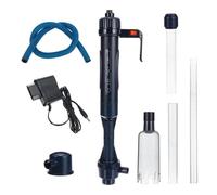 RuiJOTWAT Nettoyeur électrique de Gravier et de Sable pour Aquarium Changeur d'eau Tube Extensible Siphon Filtre Pompe Aspirateur