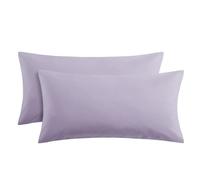 RUIKASI Taie d'oreiller 40 x 80 Lavendel Lot de 2 - Housse de coussin Oeko Tex 40x80 Taie de coussin 40x80cm avec fermeture éclair en microfibre, Lot de 2 housses de coussin Pillow Case Pillow Cover