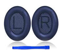 Ruikdly Coussinets d'oreille Remplacement pour Bose QuietComfort 35 Quiet Comfort 35 II, Oreillettes de Remplacement pour Bose Quietcomfort 35 II Casque Circum-aural (Bleu foncé)