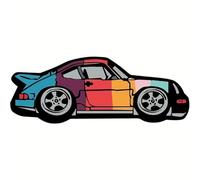RUILBJM 3D Voiture Tapis Chambre à Coucher Tapis de Sol de Forme Spéciale Dessin Animé Graffiti Carpet pour Balcon Couloir Salle de Bain Entrée Personnalité Thème Décoration (Couleur 1,70x180cm)