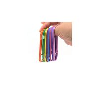 Ruile de 40 pack 4 pouces Mega grandes papeilles - 8 couleurs par couleur 5pcs 100 mm mignon aiguille en papier multicolarming Bookmark accessoir