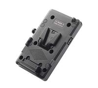 Ruili Plaque de batterie V Mount avec connecteur D-Tap + pince C pour DJI Ronin Gimbal Sony BP batteries Blackmagic Ursa Mini Rod Bar DSLR Rig Trépied