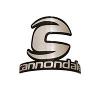 Ruilin Badge de vélo en alliage d'aluminium souple pour VTT, BMX, cadre avant de vélo pliable, accessoires de cyclisme, emblème, tube à faire soi-même, (Cannon-dale.(lettre))