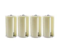 RuiLing Lot de 4 convertisseurs de batterie série 1,5 V 1,5 V x 3 supports parallèles pour adaptateur de piles AA 3 AA vers 1 D
