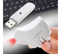 Ruilogod 2,4 GHz sans Fil 3D Doigt Souris Optique pour Ordinateur Portable PC
