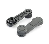 Ruilogod 2 PCS Truck Auto Porte Fenêtre Poignée de manivelle manche