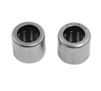 Ruilogod 2 pièces HK 0609 Open End Type d'aiguille Roulement à rouleaux de 6 mm x 10 mm x 9 mm