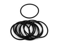 Ruilogod 20 Pcs 28mm x 1,5mm joints toriques en caoutchouc NBR résistant à la chaleur passe-fils bague d'étanchéité