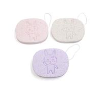 Ruilogod 24pcs Visage Maquillage Démaquillant Exfoliant Nettoyant Lavage Massage Puff Gommage Tampon éponge