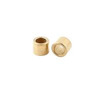 Ruilogod 2PCS huile Imprégné Bague en bronze fritté Roulement manches 8x12x10mm