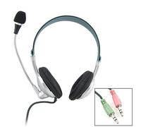 Ruilogod 3.5mm Écouteurs PC pour conversation en ligne