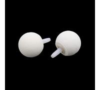 Ruilogod 5pcs 30mm Dia Céramique Air bulle d'oxygène en Diffuseur pour Aquarium Fish Tank