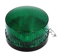 Ruilogod AC 220V LED industrielle flash Avertissement de sécurité Lampe Signal vert clair