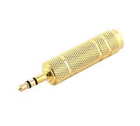 Ruilogod Adaptateur d'écouteur Audio féminin de 3,5 mm à 6,5 mm Nouveau