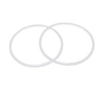 Ruilogod Autocuiseur 2PCS intérieur 20.5cm Dia Anneau d'étanchéité Joint blanc