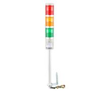Ruilogod AVERTISSEMENT LED AVERTISSEMENT LUMIÈRE LUMIÈRE INDUSTRIELLE DE SIGNAL INDUSTRIQUE DC24V rouge vert jaune TB50-3T-E