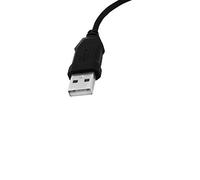 Ruilogod Black USB 2.0 Souris à Souris de Roue de Roue Optique pour Ordinateur Portable PC