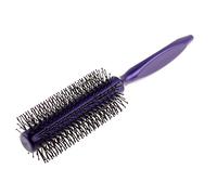 Ruilogod Brosse à cheveux ondulés en plastique avec manche triangulaire Violet 21 cm (id:a5 703 2b f07 898