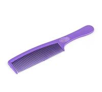 Ruilogod Coiffure DIY Violet Antistatique Plastique Bouclés Soins des cheveux Bouclés Peigne à main 15,2 cm (id: d37 9eb ddc 4da 5d8, taille S