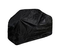 Ruilogod Couverture de barbecue de barbecue, tissu d'oxford enduit de 190t anti-uv résistant à l'eau respirant dans l'eau Gardon Patio BBQ couverture pour, Hollande, Jenn et Char Gril (Black S)