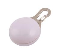 Ruilogod Crochet métal en plastique Pet 3 LED Mode nuit Sécurité Flash Light Cat Dog Charm Collar