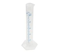 Ruilogod Cupe de mesure de 0,5 millilitre de cylindre graduée de 50 ml de hauteur de 17cm