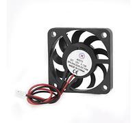 Ruilogod DC 12V 0.13A 4007S brushless ventilateur de refroidissement 40mm x 40mm x 7mm Noir