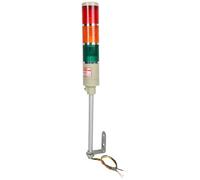 Ruilogod DC 24V 5W Rouge Vert Jaune Lampe Signal Industriel Tour Lumière