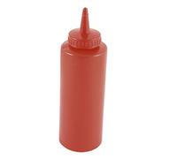 Ruilogod de cuisine Jam Ketchup Squeeze Distributeur de bouteilles 340ml rouge