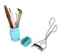 Ruilogod Ensemble d'outils de beauté 7 en 1 pour recourbe-sourcils, crayon, applicateur de fard à paupières (id : 31 f2d a3 1a2 95a