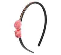 Ruilogod Fille rose fleur embellie scintillant en strass crampon à cheveux cheveux