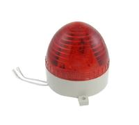 Ruilogod Industriel AC 220 V Wired LED rouge miniature signal lumineux VOYANT