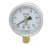 Ruilogod Jauge de pression d'air de manomètre fileté de 3/8 "NPT 0-10 MPa