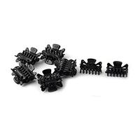 Ruilogod Lot de 12 pinces crocodiles en plastique pour femme et fille Noir (id:4e 1b6 3b 4db c7a