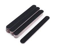 Ruilogod Lot de 15 tampons à ongles en mousse double face pour manucure et salon Noir (id:5b 77b 8a 9fc 54c