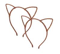 Ruilogod Lot de 2 serre-têtes en polyester avec oreilles de chat (id:20 f33 73 bfa 335