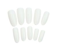 Ruilogod Lot de 500 faux ongles ovales blancs pour manucure et art (id:f7 63b 94 ad3 37f