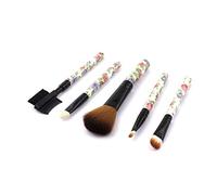 Ruilogod Maquillage Cosmétique Blush Sourcils Ombre à Paupières Lèvres Fond de Teint Pinceau Set 5 en 1 (id: ef5 7c9 810 efc bec