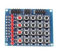 Ruilogod MCU 4x4 Matrix 4 Module d'expansion de Clavier Touch Touch Note indépendant