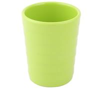 Ruilogod Mélamine Appartement Cylindre thé eau lait jus Porte-gobelet Tasse potable 200ml vert