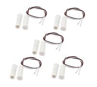 Ruilogod Normalement ouvert Interrupteur de contact de contact de porte magnétique encastré fermé 5pcs