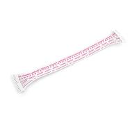 Ruilogod Ordinateur en plastique 6 broches femelle à 6 broches femelle appartement xh adaptateur connecteur câble câble 8 pcs